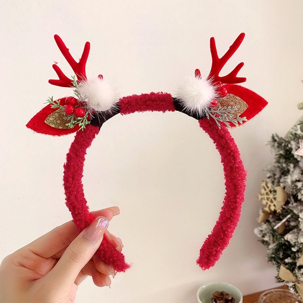 Милые рождественские украшения – обзор и цена Reindeer Antlers Headband