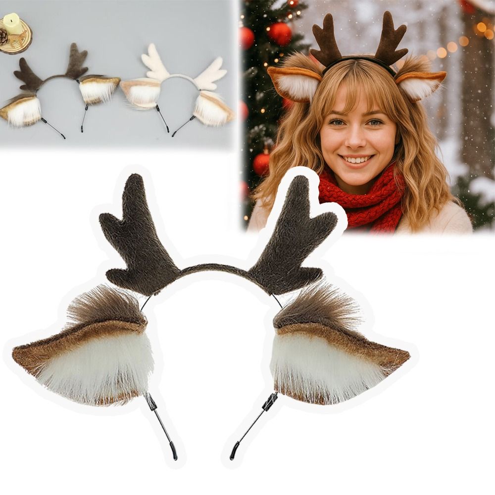 Универсальный ободок для волос – обзор и цена Reindeer Antlers Headband