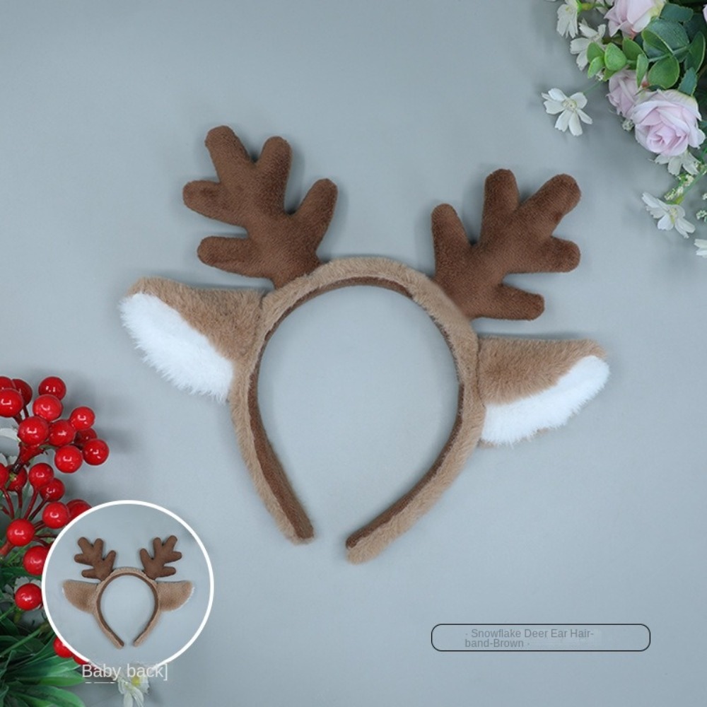 Мягкая рождественская повязка  – обзор и цена Reindeer Antlers Headband
