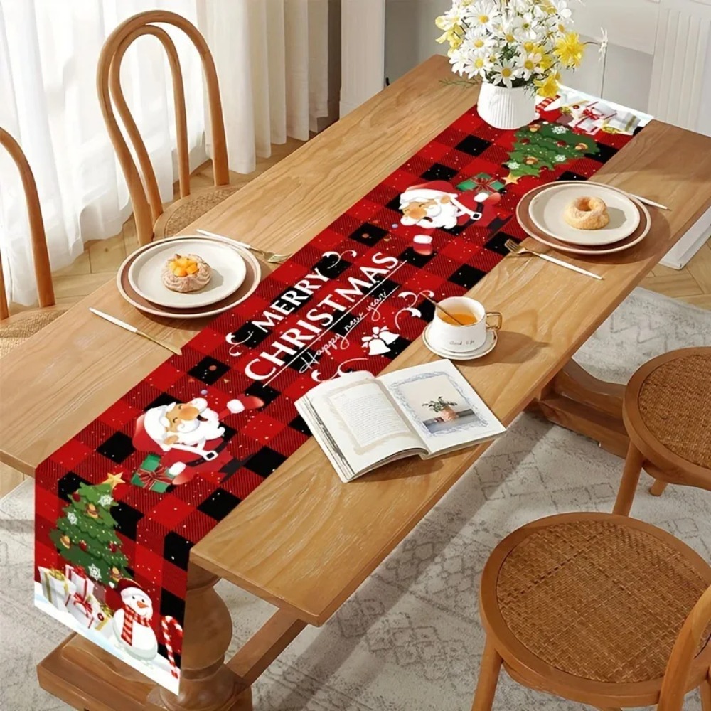 Рождественская дорожка на стол – обзор и цена Christmas Table Runner